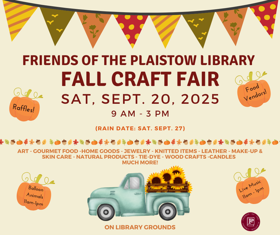 Friends of the Library Craft Fair!