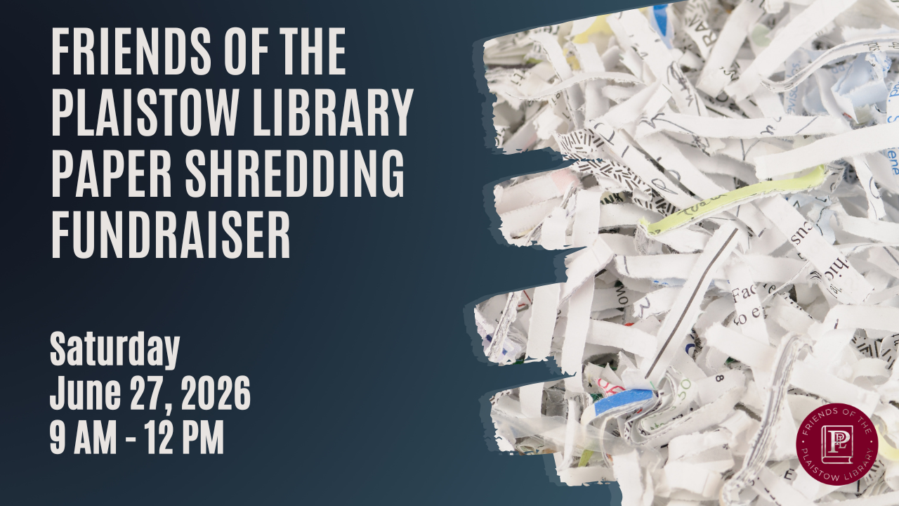 Friends of the Library Paper Shredding Fundraiser