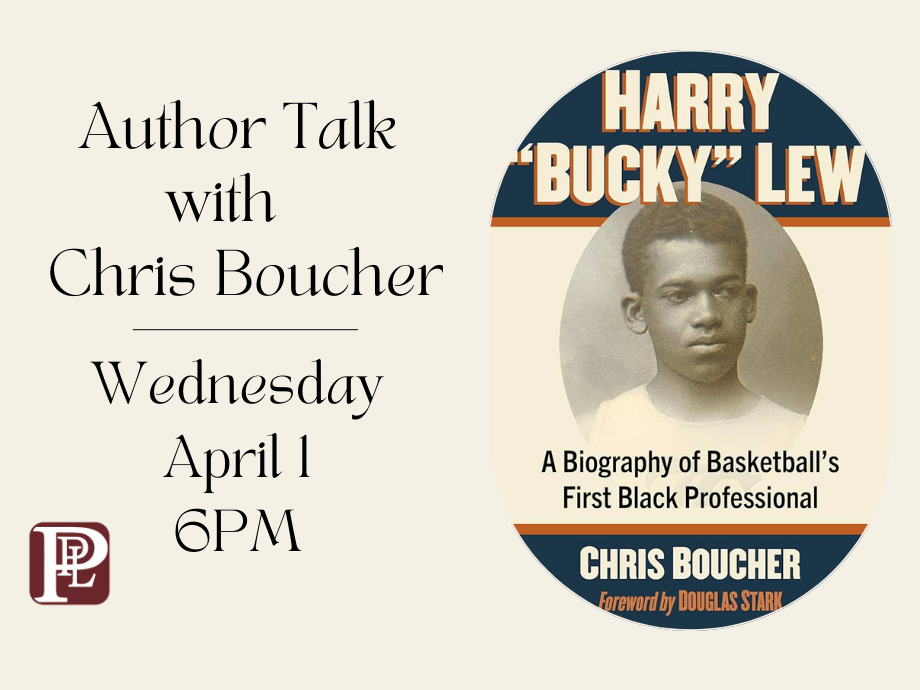 Author Talk with Chris Boucher - Harry "Bucky" Lew