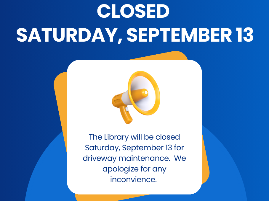 Closed Sat, Sept. 13