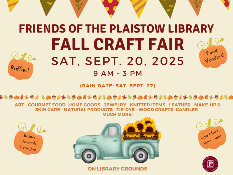 Friends of the Library Craft Fair!