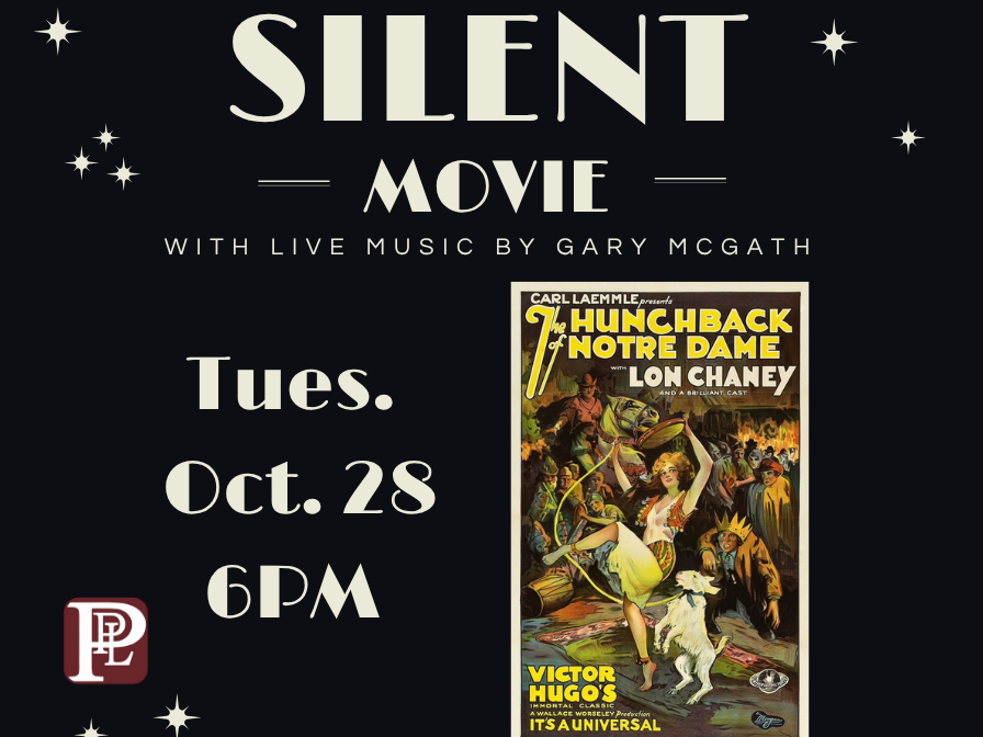 Silent Movie with LIVE music by Gary McGath! 