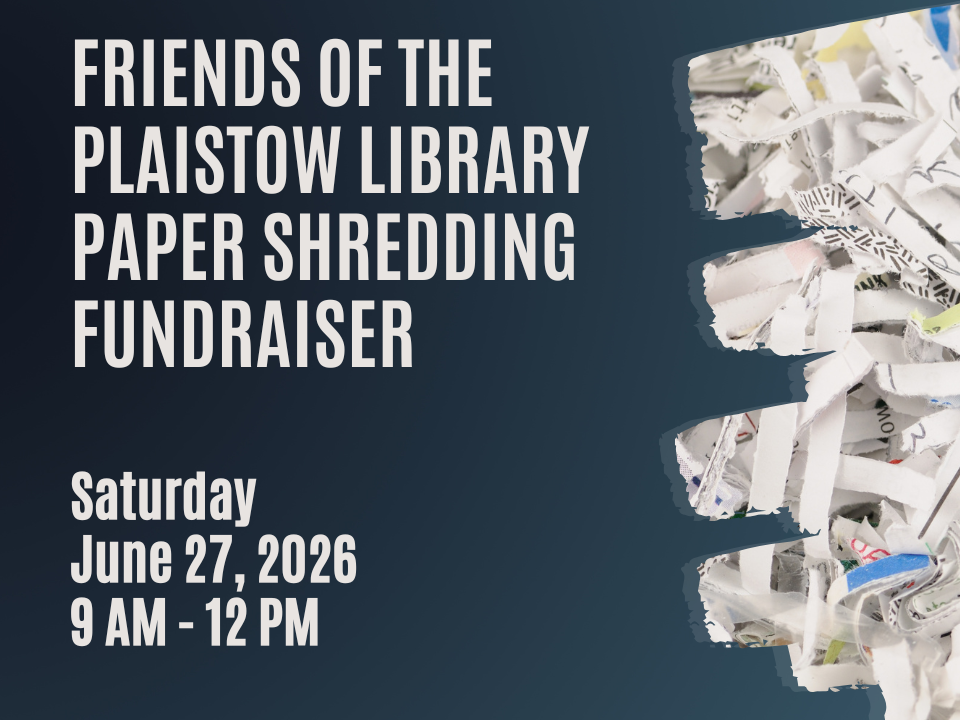 Friends of the Library Paper Shredding Fundraiser